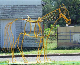 Augathella Wrought Iron Sculptures - Accommodation Yamba 0