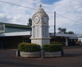 Barcaldine War Memorial Clock - Accommodation Yamba 0