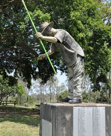 Cane Cutter Memorial - Accommodation Yamba 0