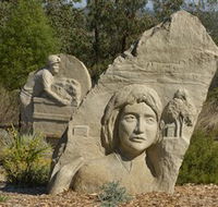 Heritage Sculptures at Pensioners Hill Lookout - Accommodation Yamba