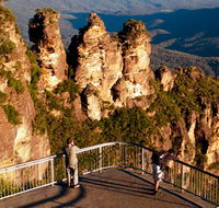 Echo Point lookout Three Sisters - Accommodation Yamba