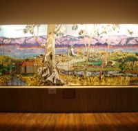 Adaminaby Memorial Hall Stage Curtain - Accommodation Yamba
