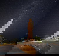 The Australian Farmer Granite Sculpture - Accommodation Yamba