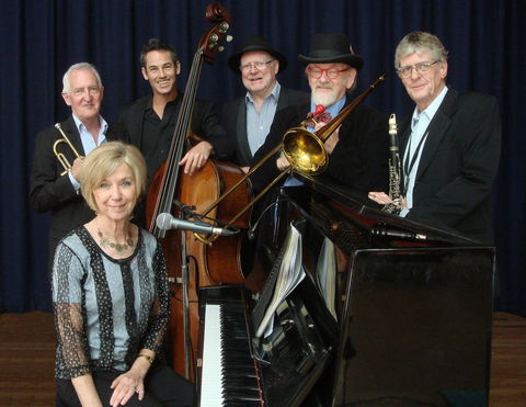 The Caxton Street Jazz Band In The Swigmore Hall At Robert Channon Wines - Accommodation Yamba 0