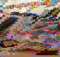 Dementia Fiddle Rug Exhibition - Accommodation Yamba