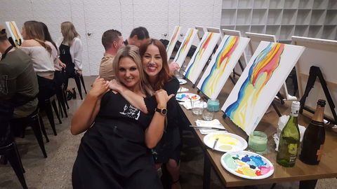 Paint And Sip Experience - Accommodation Yamba 2