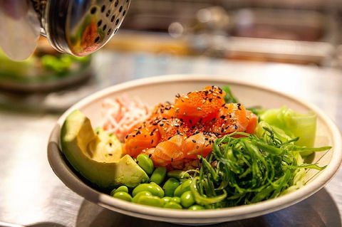 Ahi Poke - Accommodation Yamba 0