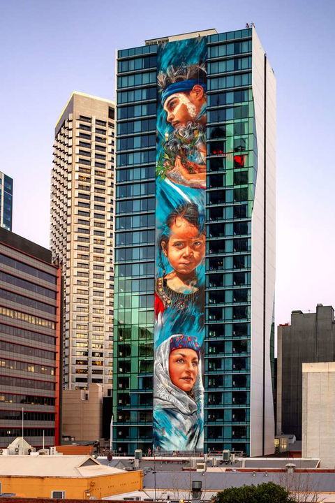Art Series - The Adnate - Accommodation Yamba 1