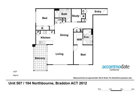 IQ Smart Apartments 704 Braddon ACT - Accommodation Yamba 5