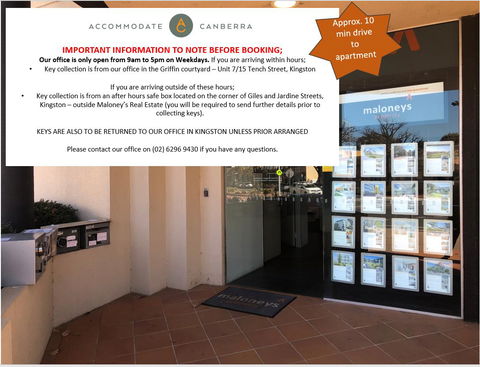 Mode 220 Braddon ACT - Accommodation Yamba 1