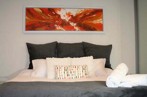 Modern Executive Apt@Barton*1BR*WiFi*Gym*Secure Parking*Canberra - Accommodation Yamba 6