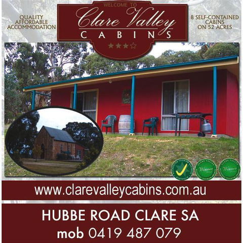 Clare Valley Cabins - Accommodation Yamba 36