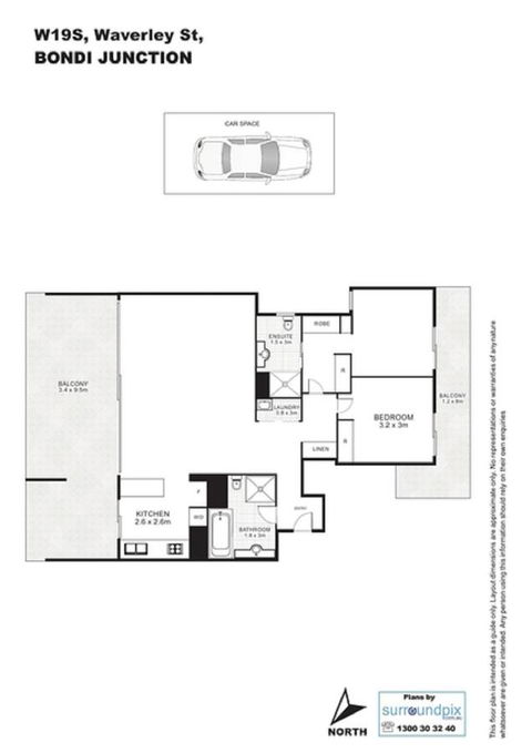 The Junction Palais - Modern And Spacious 2BR Bondi Junction Apartment Close To Everything - Accommodation Yamba 5