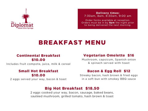 Diplomat Hotel Alice Springs - Accommodation Yamba 40