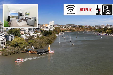 Executive Lux 3 Bedroom - Brisbane CBD - Views - Pool - Wifi - Free Parking - Accommodation Yamba 0