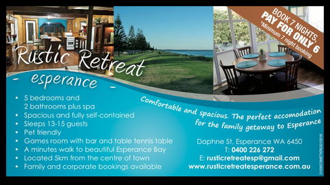 Rustic Retreat Esperance - Accommodation Yamba 33