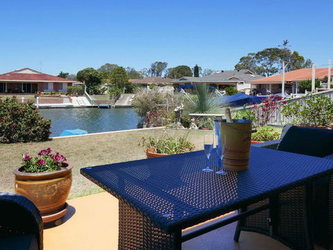 Waterfront Haven With Jetty, Mooring And WiFI - Accommodation Yamba 0