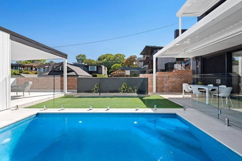 Luxury NEW 5BDRM Oasis With Heated Pool - Accommodation Yamba 0