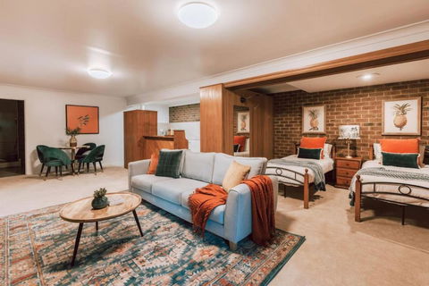 Olinda Sandstone Apartment 2 Bedroom Spa Bath - Accommodation Yamba 3