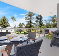 Bathers at the Beach - across from Surf Beach - Accommodation Yamba