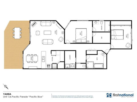 Blue Pacific 1 - Across The Road From Pippi Beach - Accommodation Yamba 2