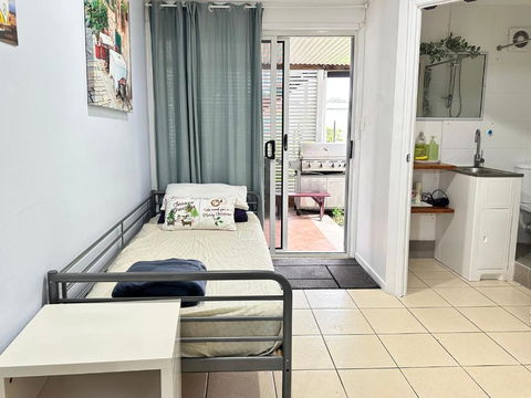 Zen Escape Guest House- Zen Garden Tiny Home, Nooky Studio - Accommodation Yamba 2