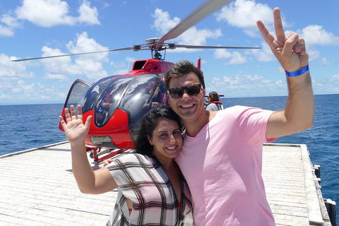 Full Day Reef Cruise Including 10 Minute Heli Scenic Flight: Get High Package - Accommodation Yamba 0