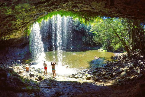 Byron Surrounds: Nimbin Waterfall Adventure - Swimming Tour - Accommodation Yamba 1