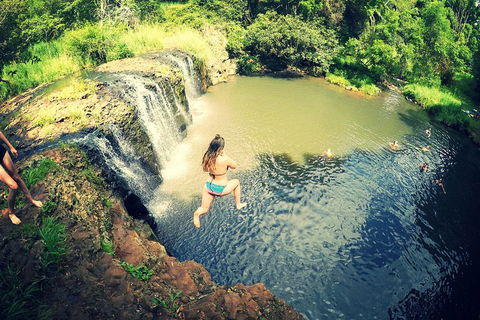 Byron Surrounds: Nimbin Waterfall Adventure - Swimming Tour - Accommodation Yamba 3