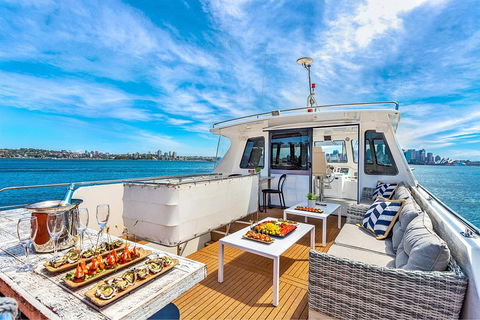 Vivid 90-Minute Sydney Harbour Intimate Catamaran Cruise With Canapes - Accommodation Yamba 4