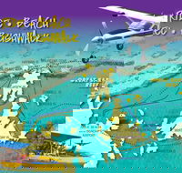 Scenic Flight - Great Barrier Reef Heart Reef Whitehaven Beach  Hill Inlet - Accommodation Yamba