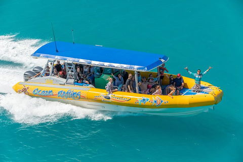 Ocean Rafting Tour To Whitehaven Beach, Hill Inlet Lookout & Top Snorkel Spots - Accommodation Yamba 2