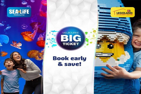 Melbourne BIG Ticket - LEGOLAND Discovery And SEA LIFE Melbourne - Accommodation Yamba 4