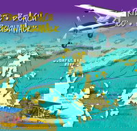 Scenic Flight - Great Barrier Reef Heart Reef Whitehaven Beach  Hill Inlet