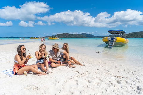 Ocean Rafting Tour To Whitehaven Beach, Hill Inlet Lookout & Top Snorkel Spots - Accommodation Yamba 0