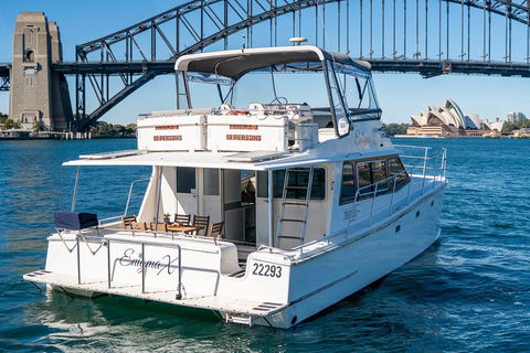 Vivid 90-Minute Sydney Harbour Small Group Catamaran Cruise - Accommodation Yamba 4