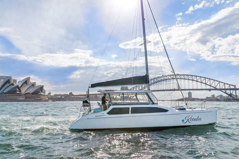 Vivid 90-Minute Sydney Harbour Catamaran Cruise With BYO Drinks - Accommodation Yamba 0
