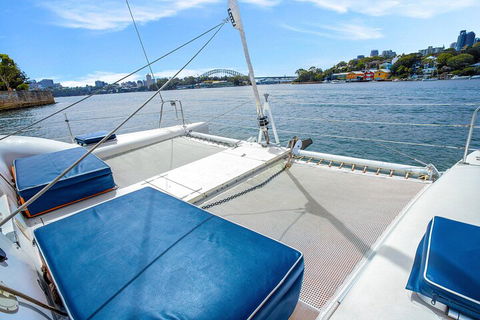 Vivid 90-Minute Sydney Harbour Catamaran Cruise With BYO Drinks - Accommodation Yamba 1